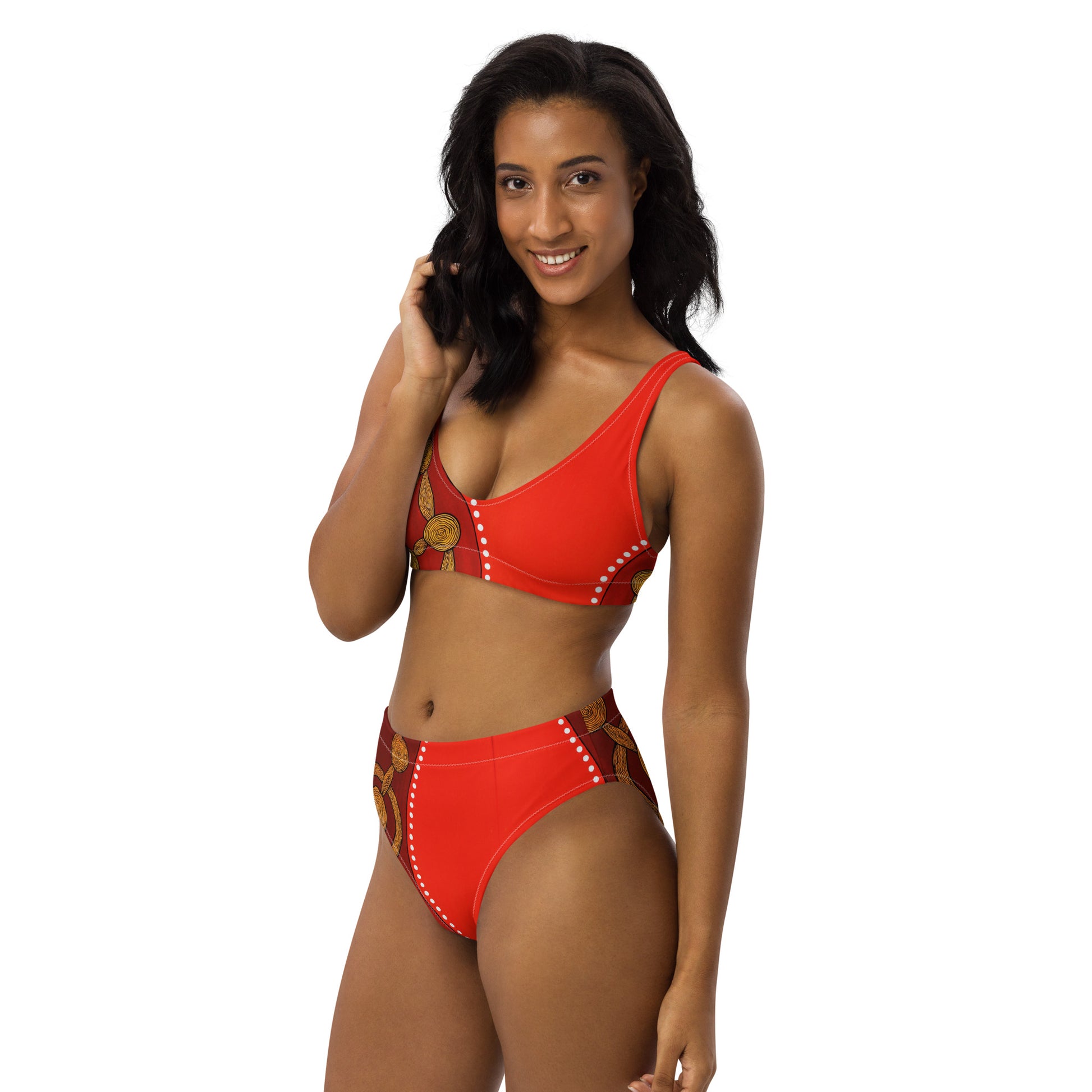 Recycled High-Waisted Bikini Set