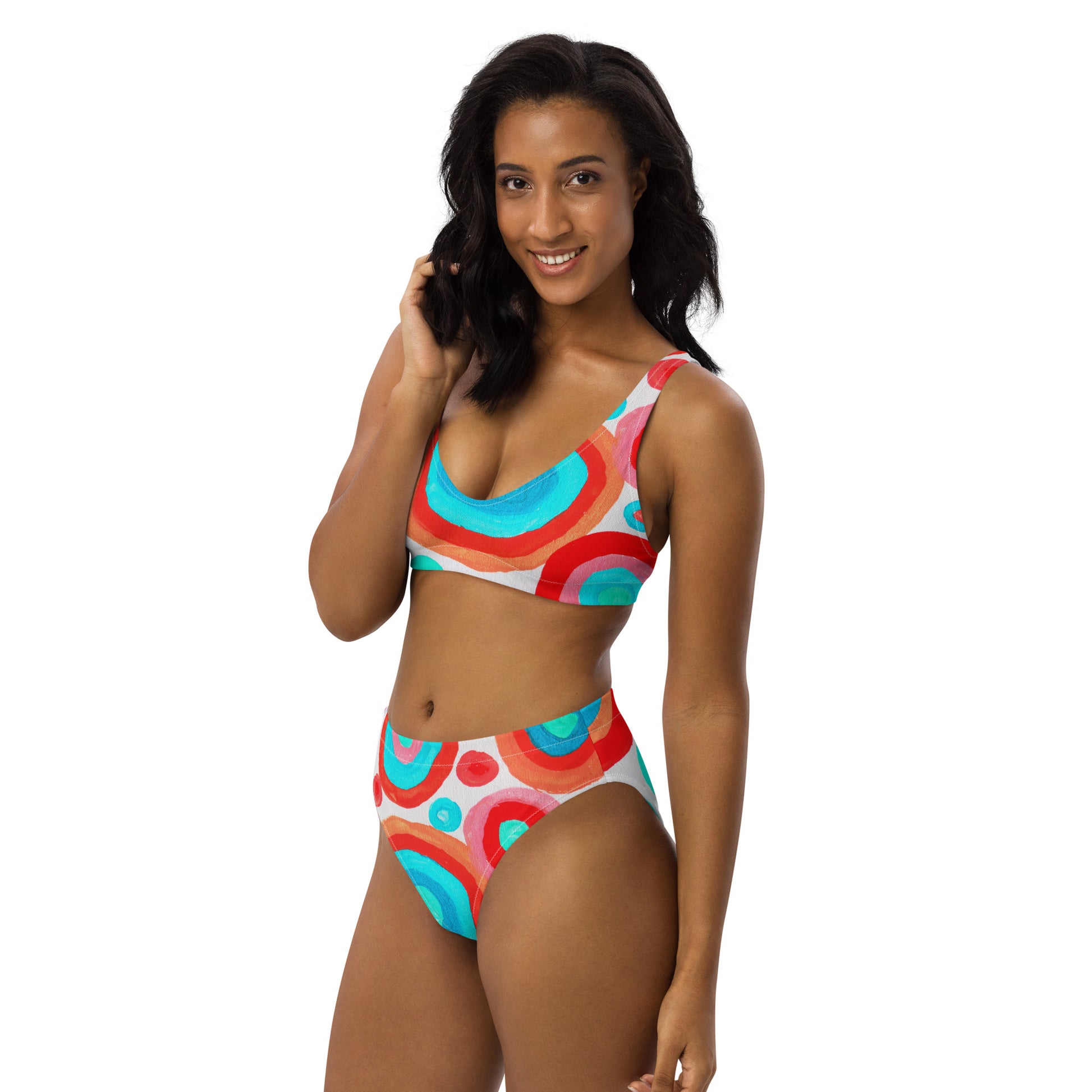 Recycled High-Waisted Bikini Set