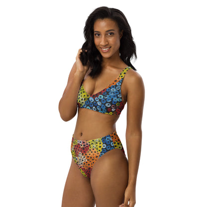 Recycled High-Waisted Bikini Set - Untitled