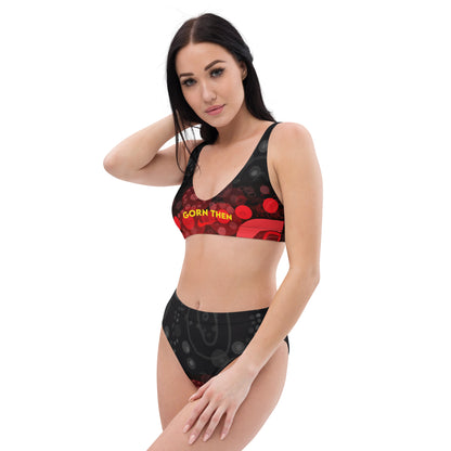 Recycled High-Waisted Bikini - Gorn Then x Ebs