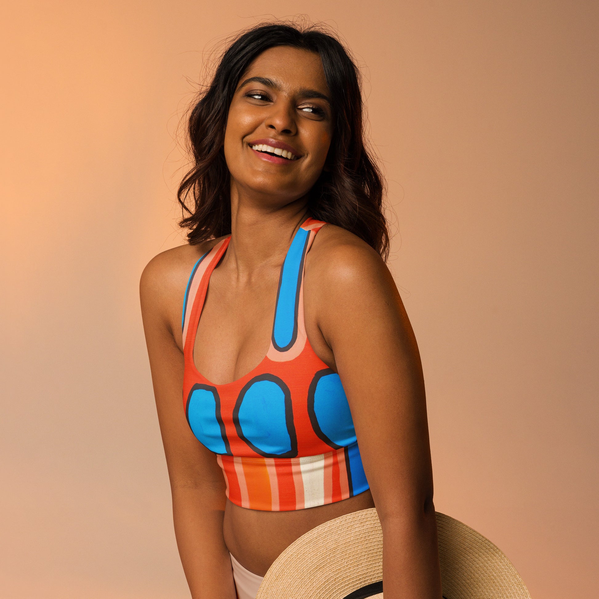 Recycled Longline Sports Bras