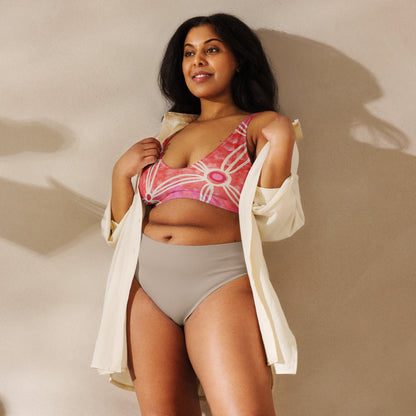 All-Over Print Recycled Padded Bikini Top
