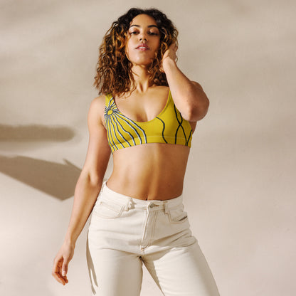All-Over Print Recycled Padded Bikini Top
