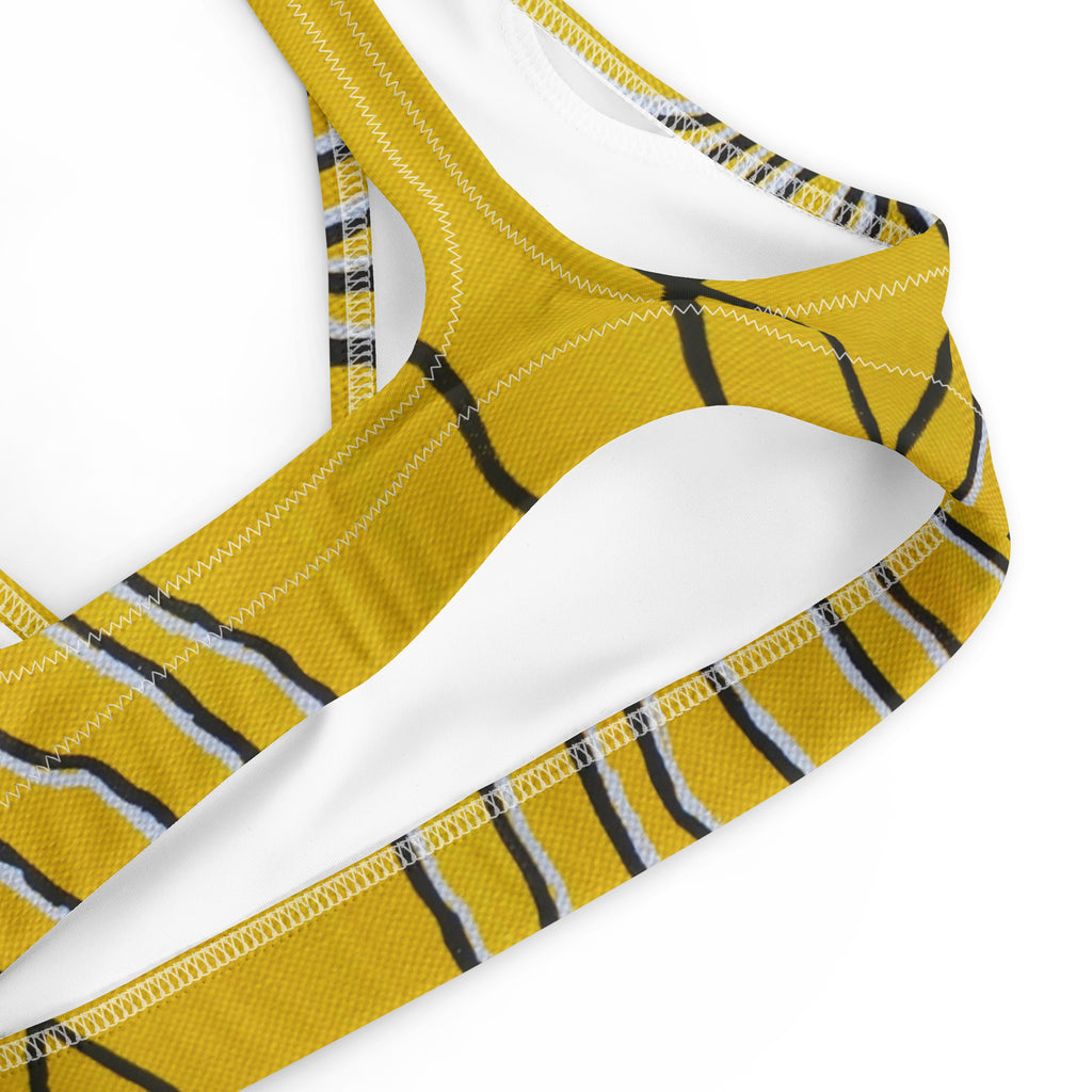 All-Over Print Recycled Padded Bikini Top