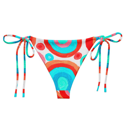 All-Over Print Recycled String Bikini
