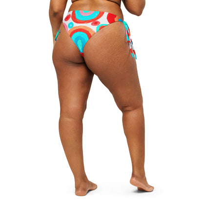 All-Over Print Recycled String Bikini