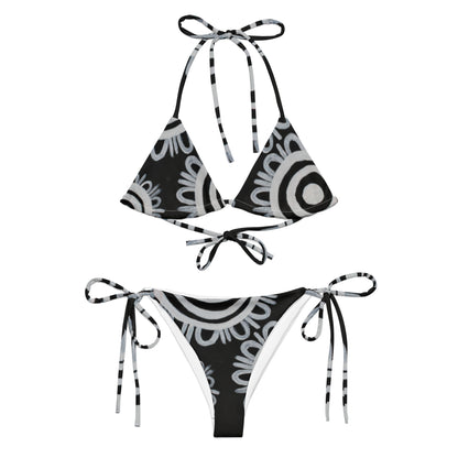 All-Over Print Recycled String Bikini