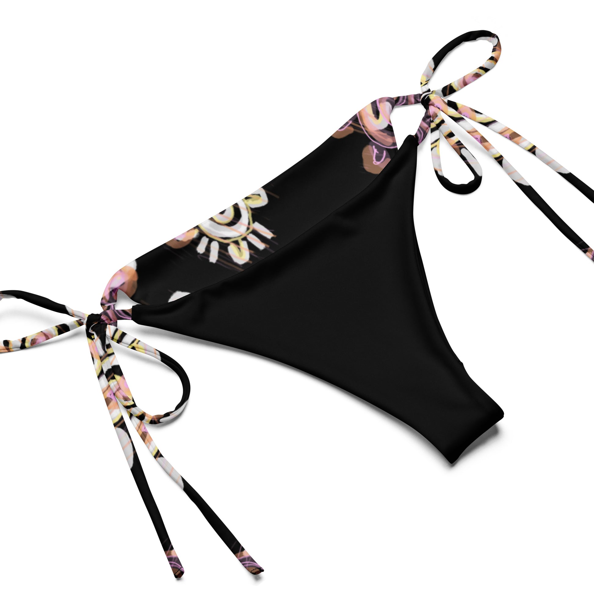All-Over Print Recycled String Bikini