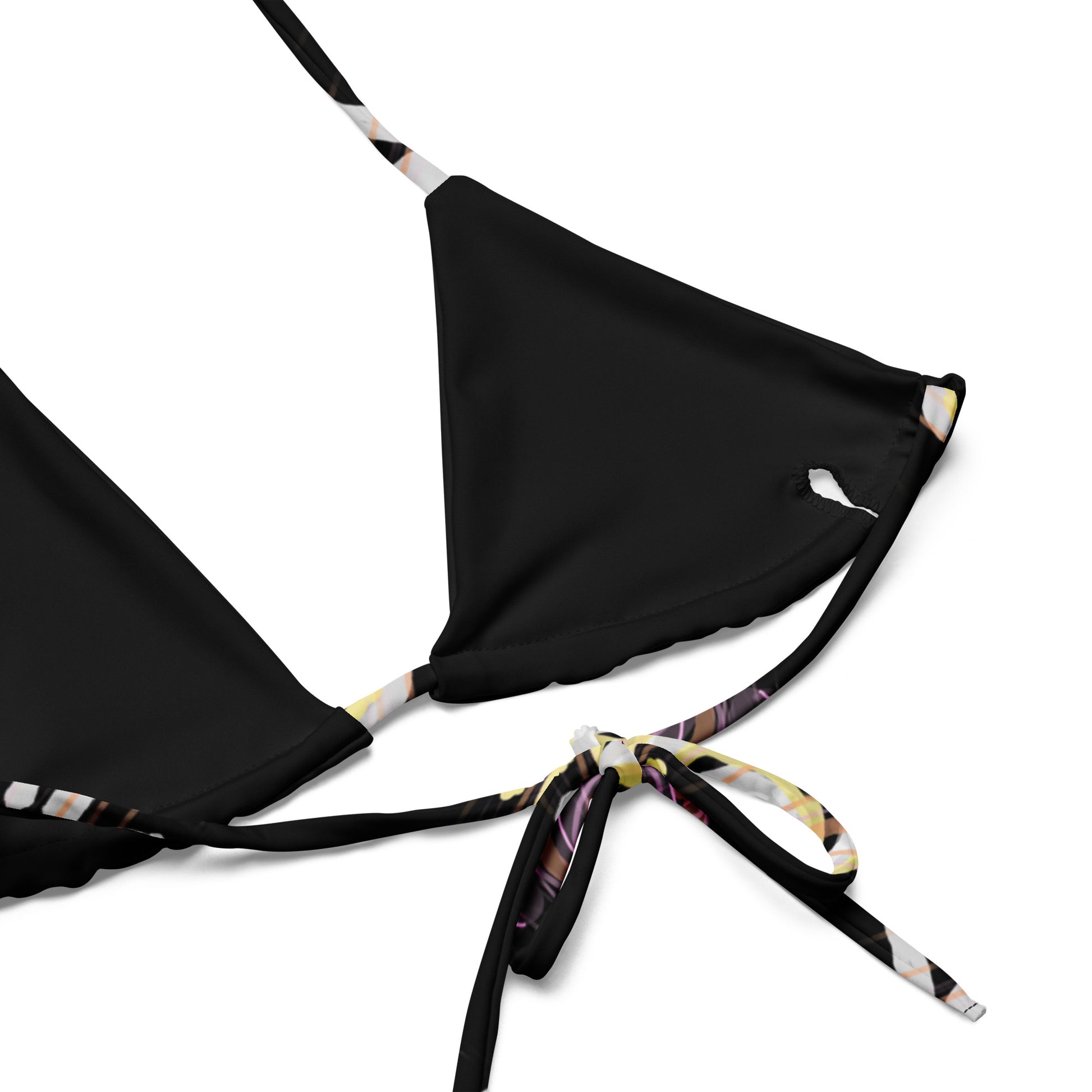 All-Over Print Recycled String Bikini
