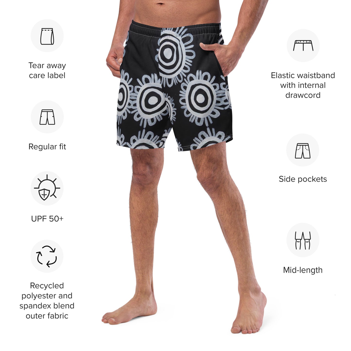 Men's swim trunks