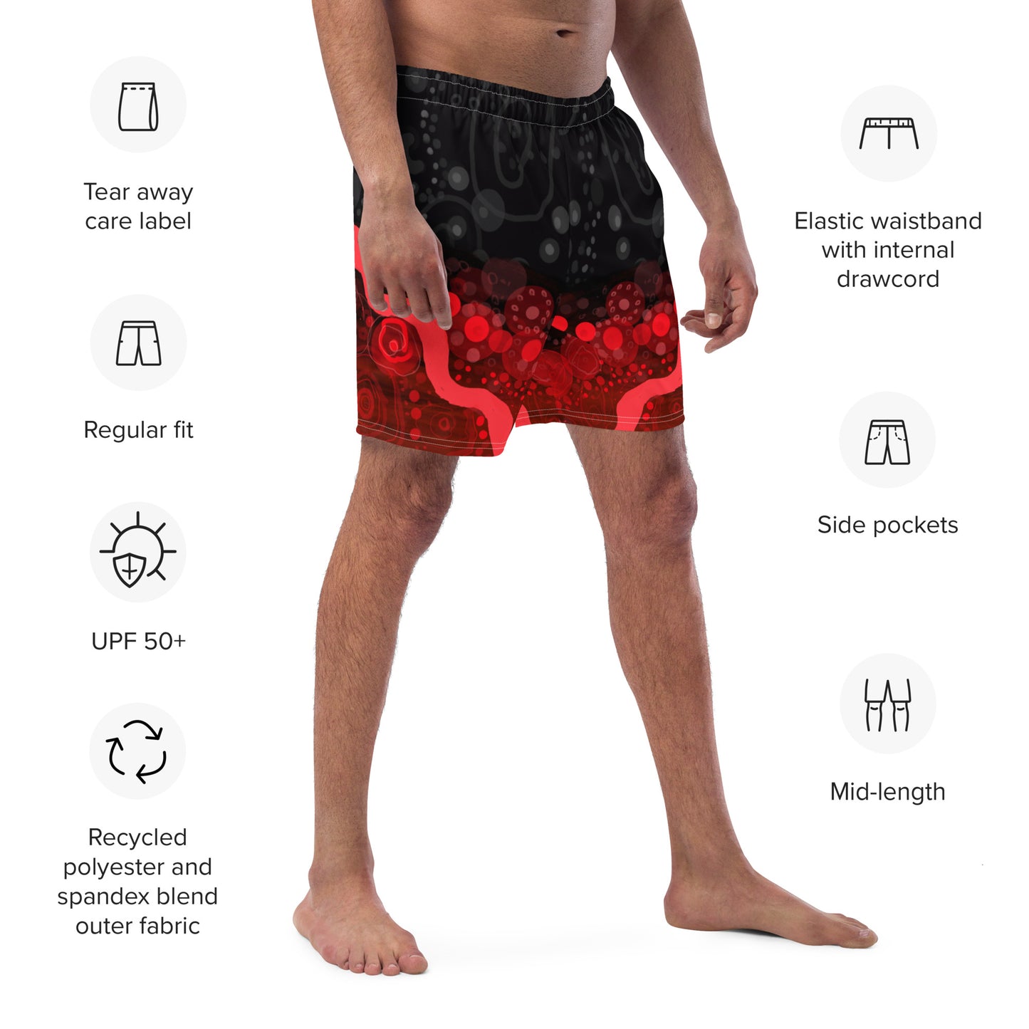 Men's swim trunks