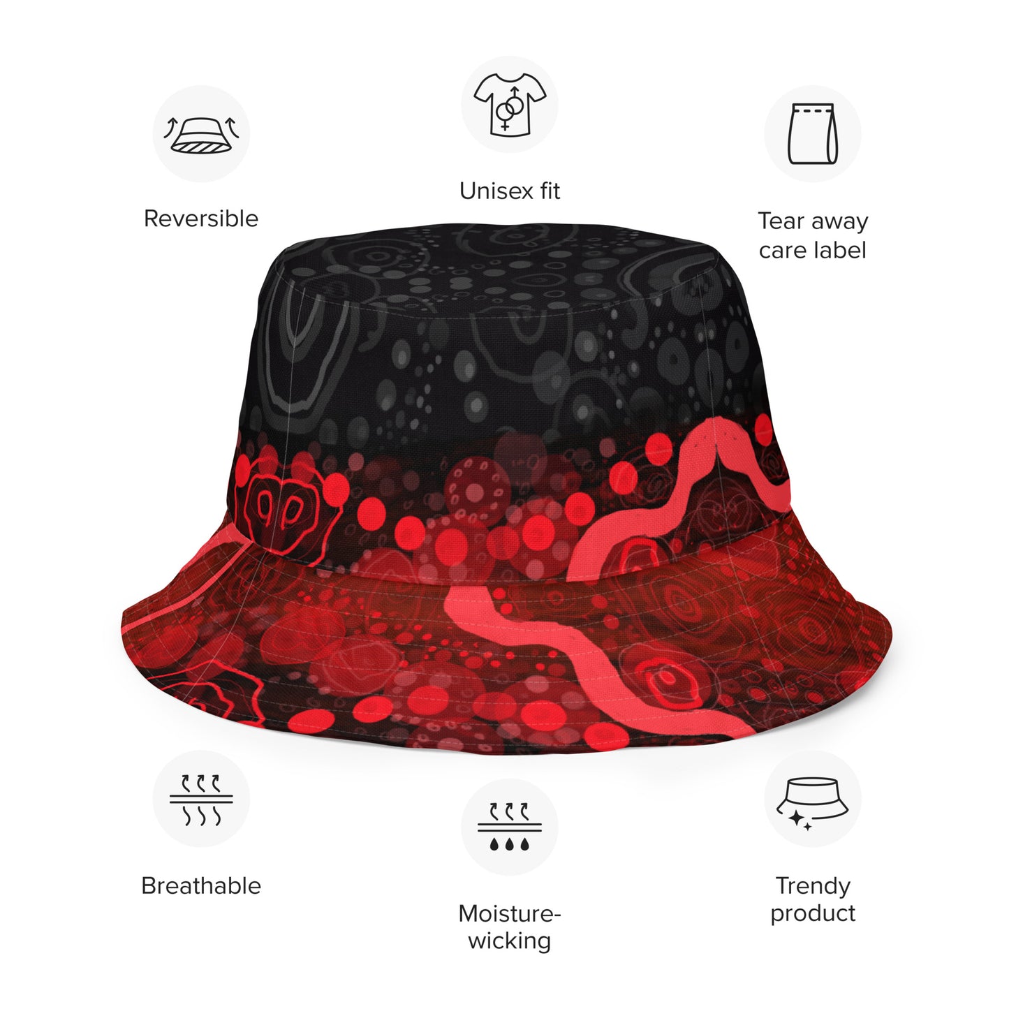 Reversible bucket hat