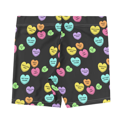Mid-Rise Everyday Shorts - Candy Hearts