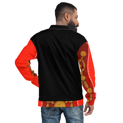Unisex Bomber Jacket - Artwork 13 x Black