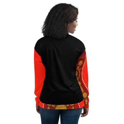 Unisex Bomber Jacket - Artwork 13 x Black