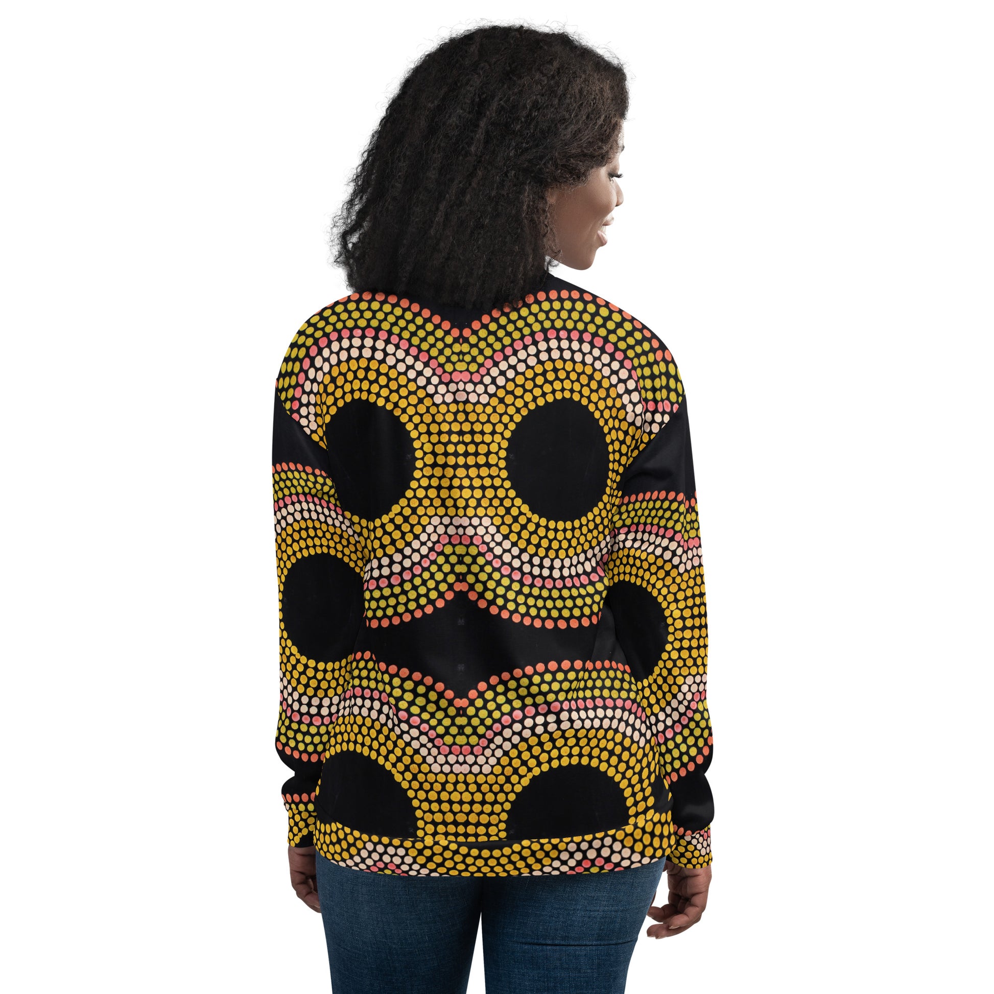 All-Over Print Bomber Jacket - Artwork 14