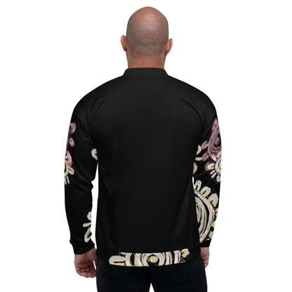Unisex Bomber Jacket - Mother & Daughter x Black