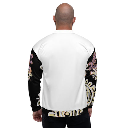 Unisex Bomber Jacket - Mother & Daughter x White