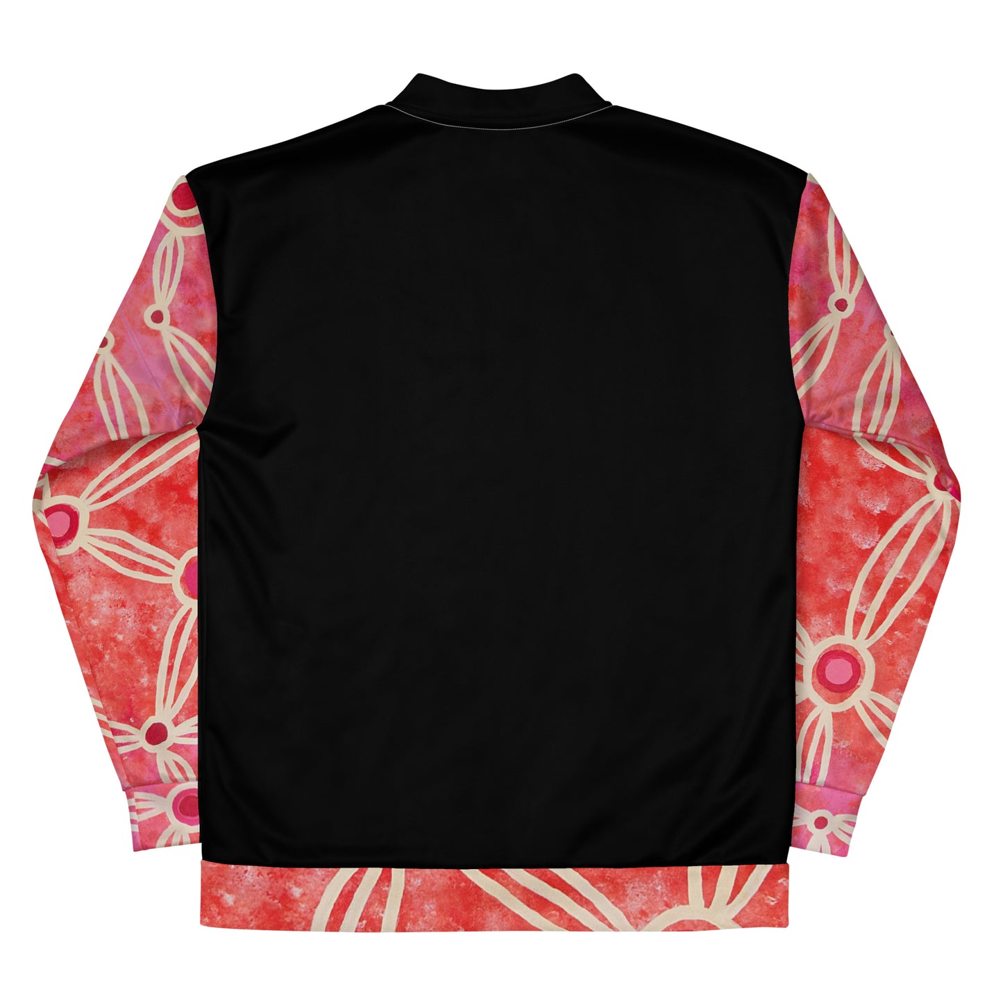 Unisex Bomber Jacket - Artwork 3 x Black