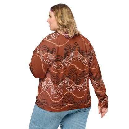 Unisex Bomber Jacket - Artwork 7