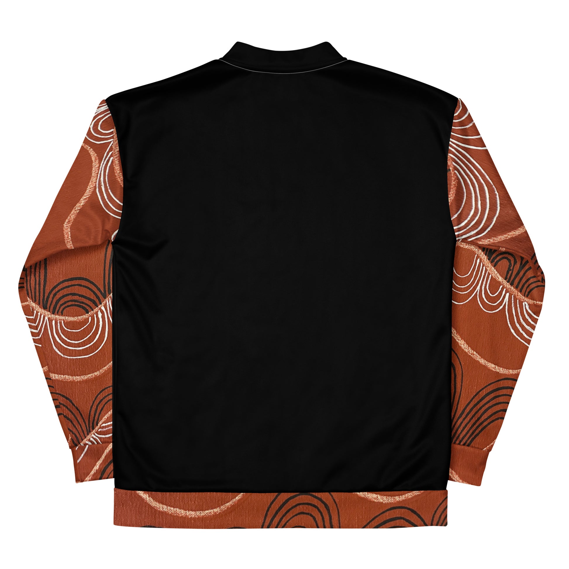 Unisex Bomber Jacket - Artwork 7 x Black