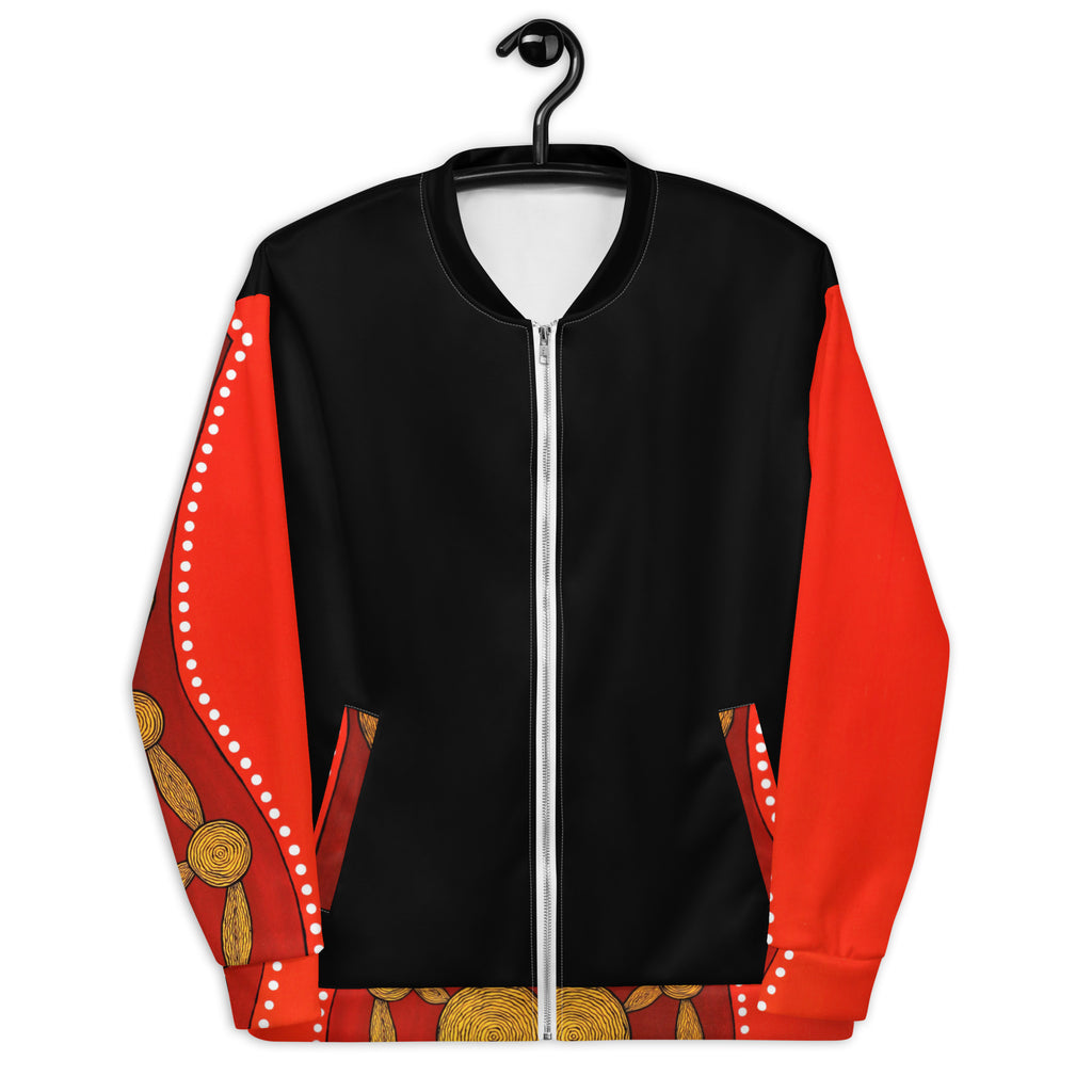 Unisex Bomber Jacket - Artwork 13 x Black