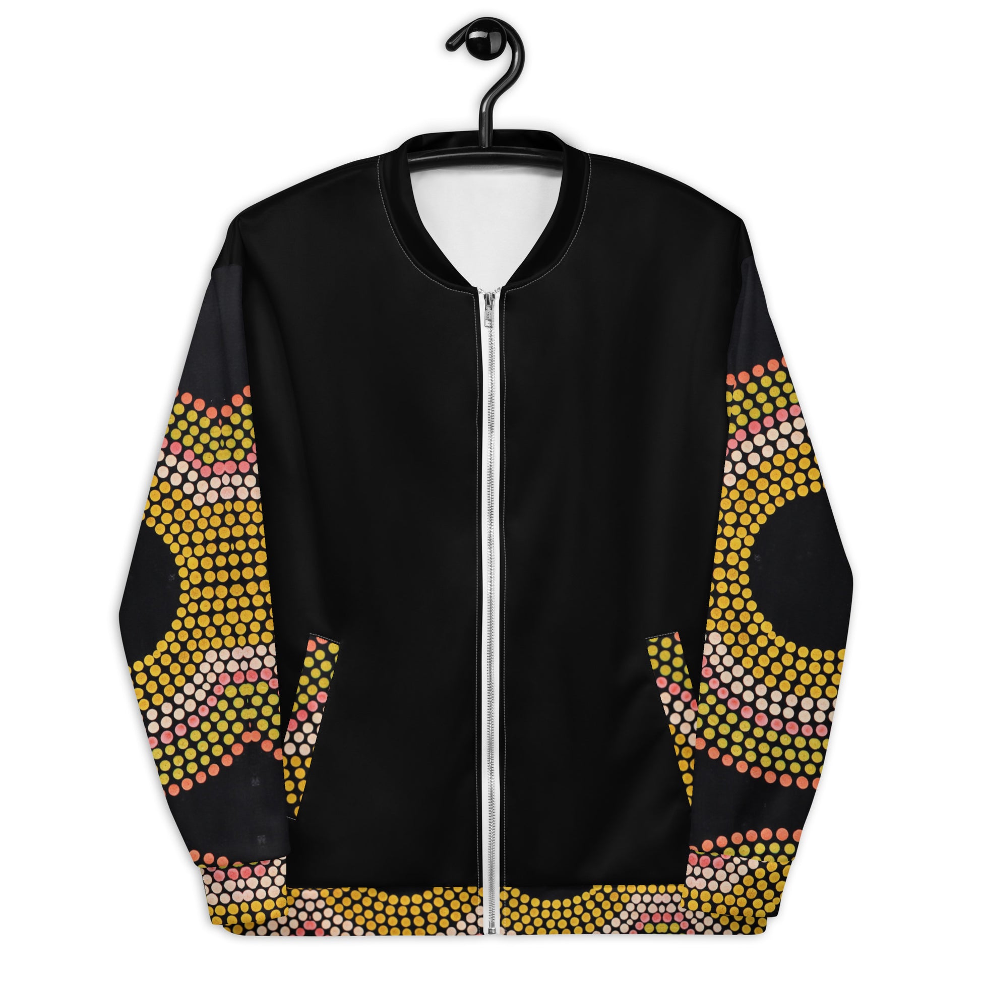 Unisex Bomber Jacket - Artwork 14 x Black
