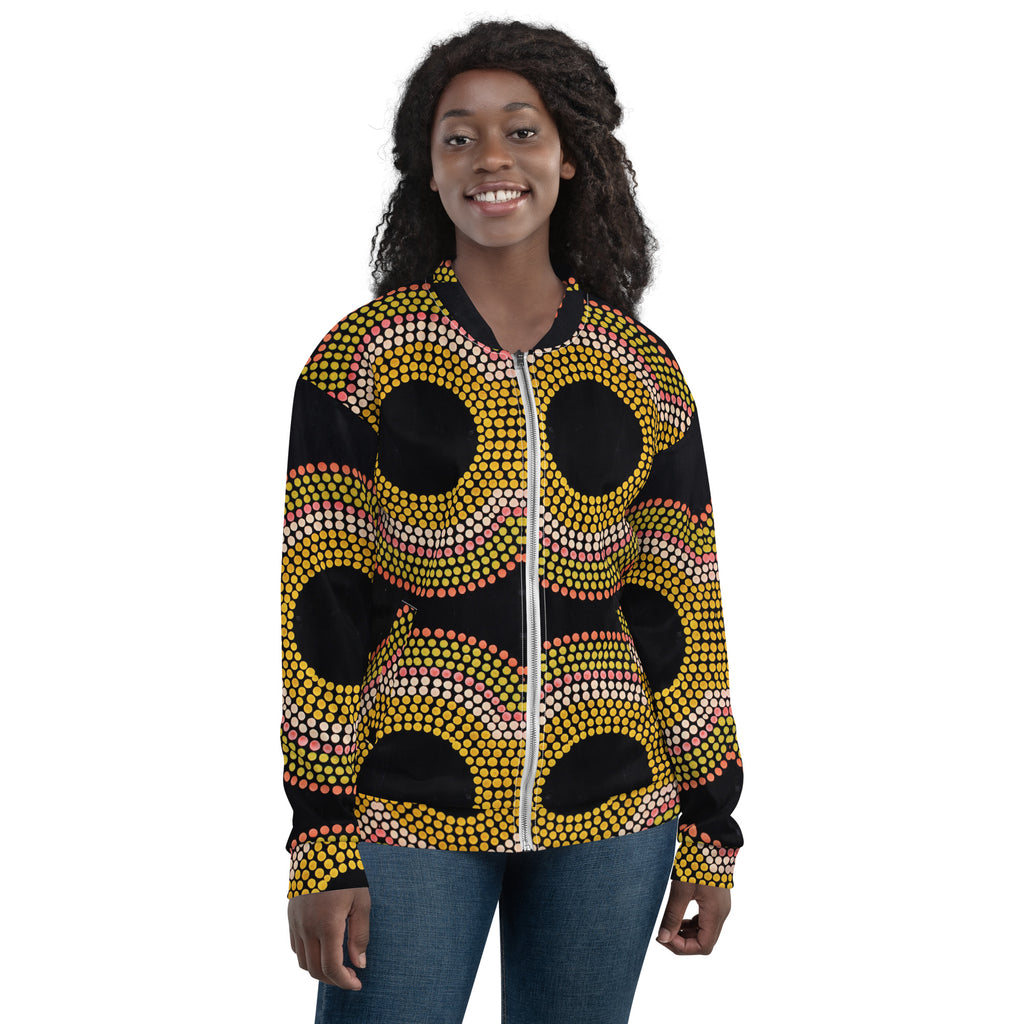 All-Over Print Bomber Jacket - Artwork 14