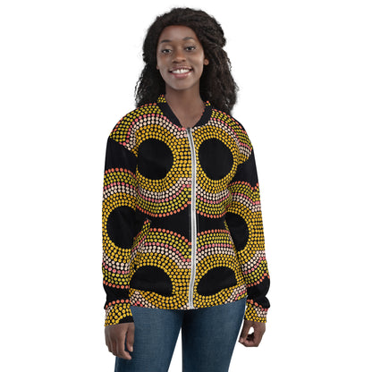 All-Over Print Bomber Jacket - Artwork 14