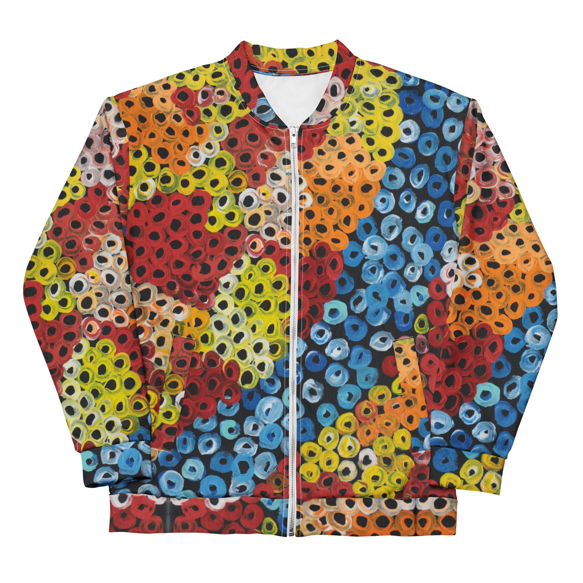 Unisex Bomber Jacket - Untitled by Linda Davidson