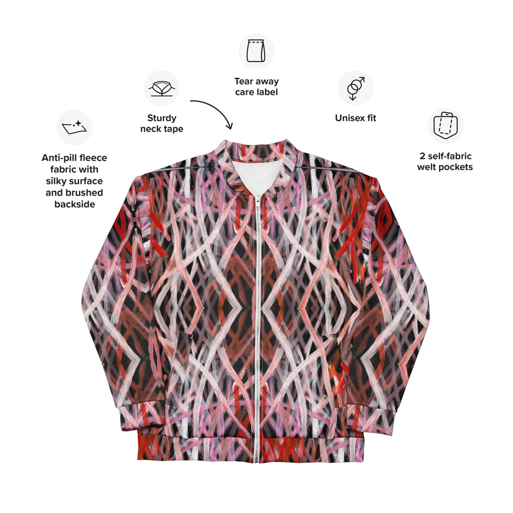 Unisex Bomber Jacket - Artwork 6