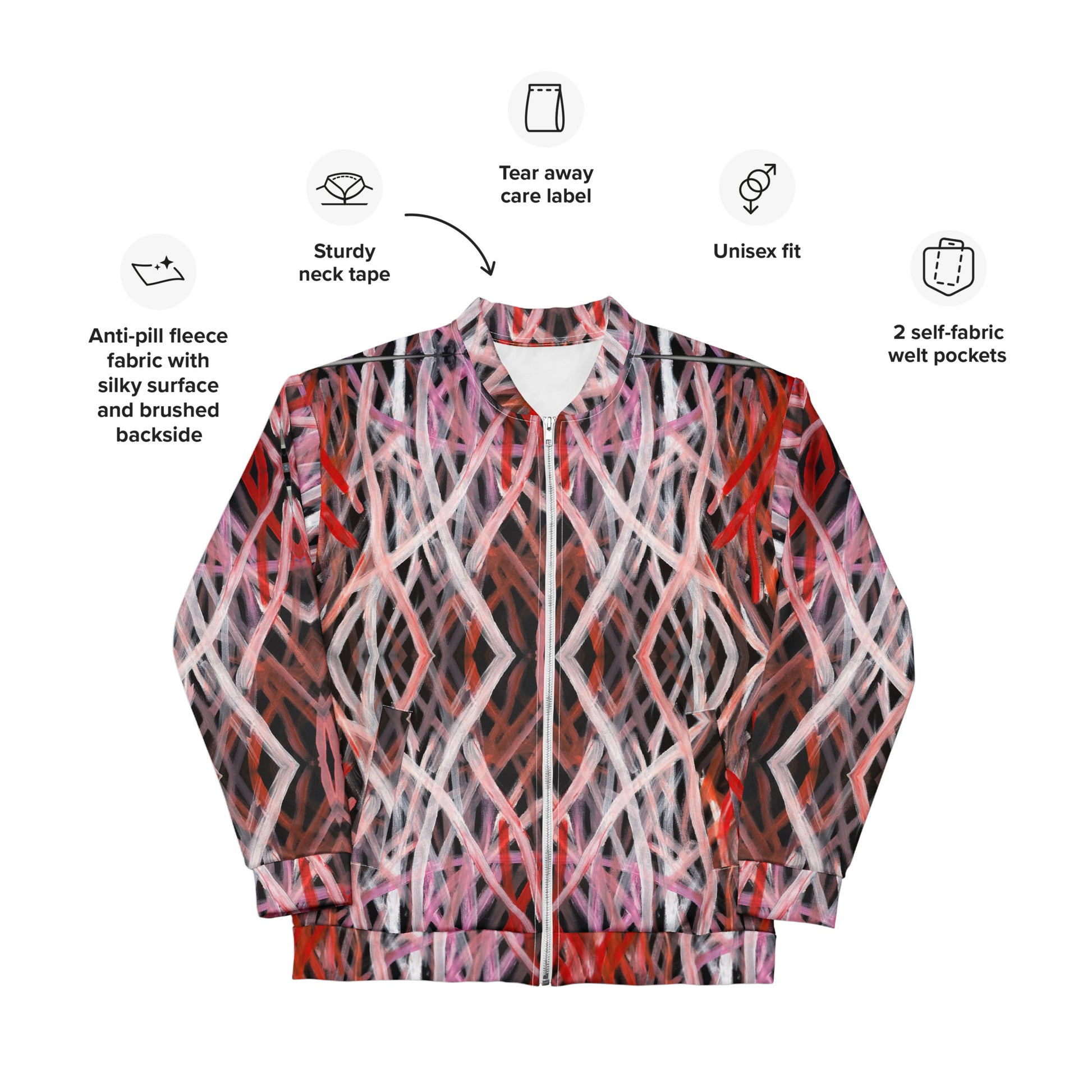 Unisex Bomber Jacket - Artwork 6