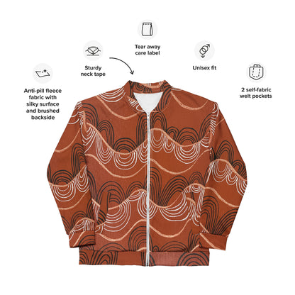 Unisex Bomber Jacket - Artwork 7