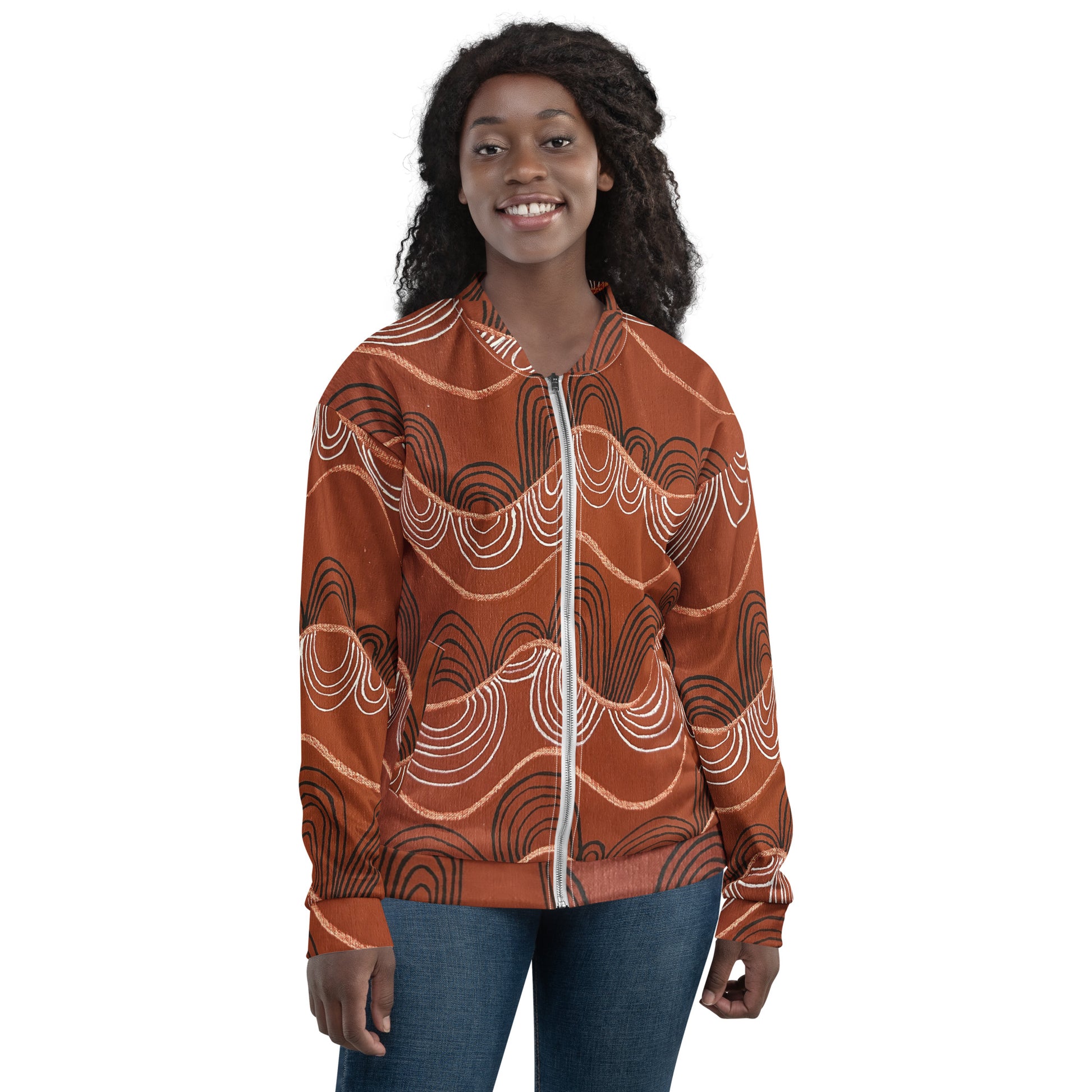 Unisex Bomber Jacket - Artwork 7