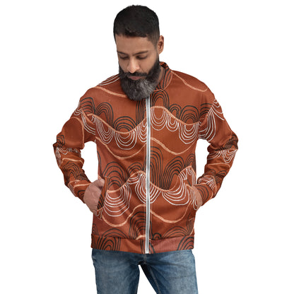 Unisex Bomber Jacket - Artwork 7