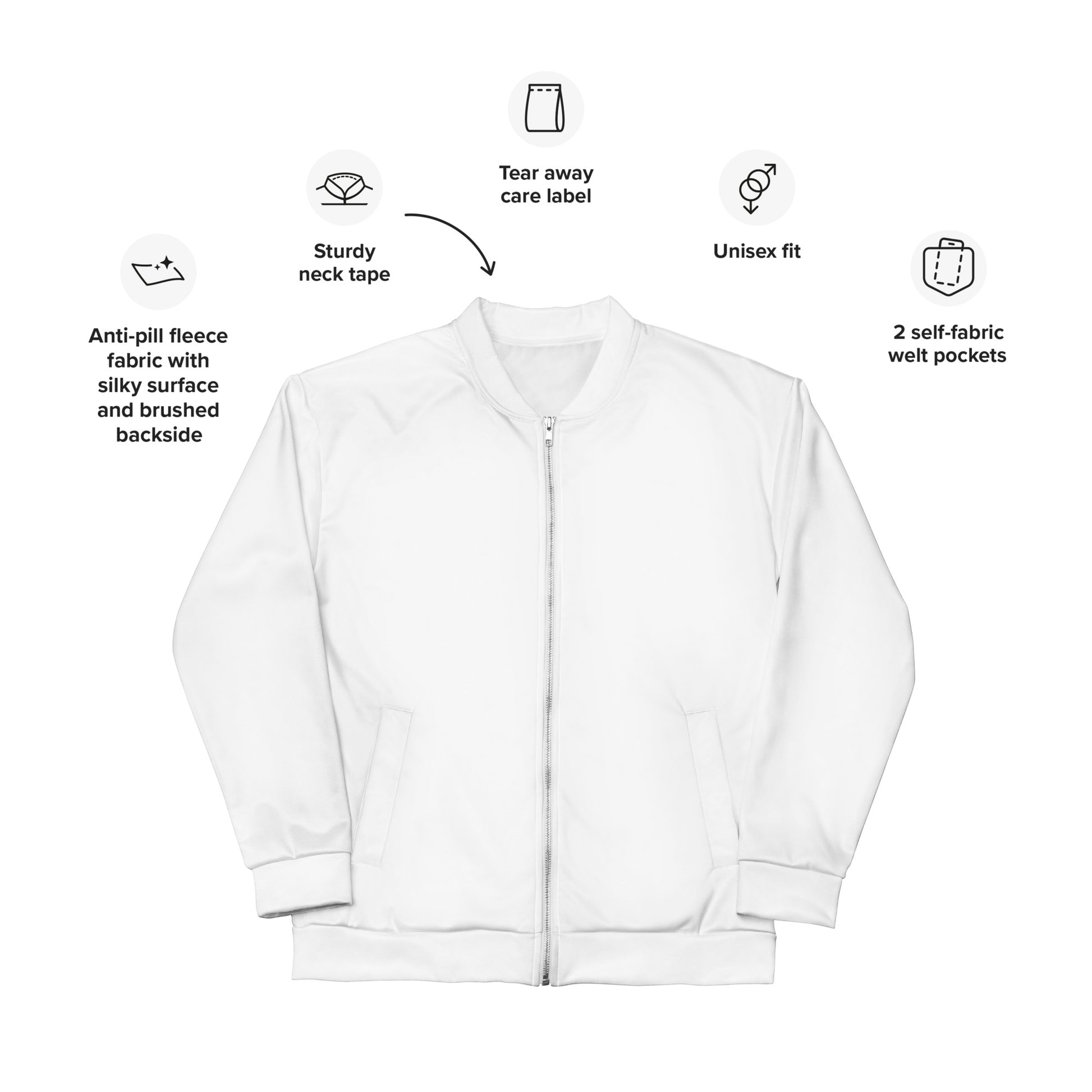 All-Over Print Bomber Jacket