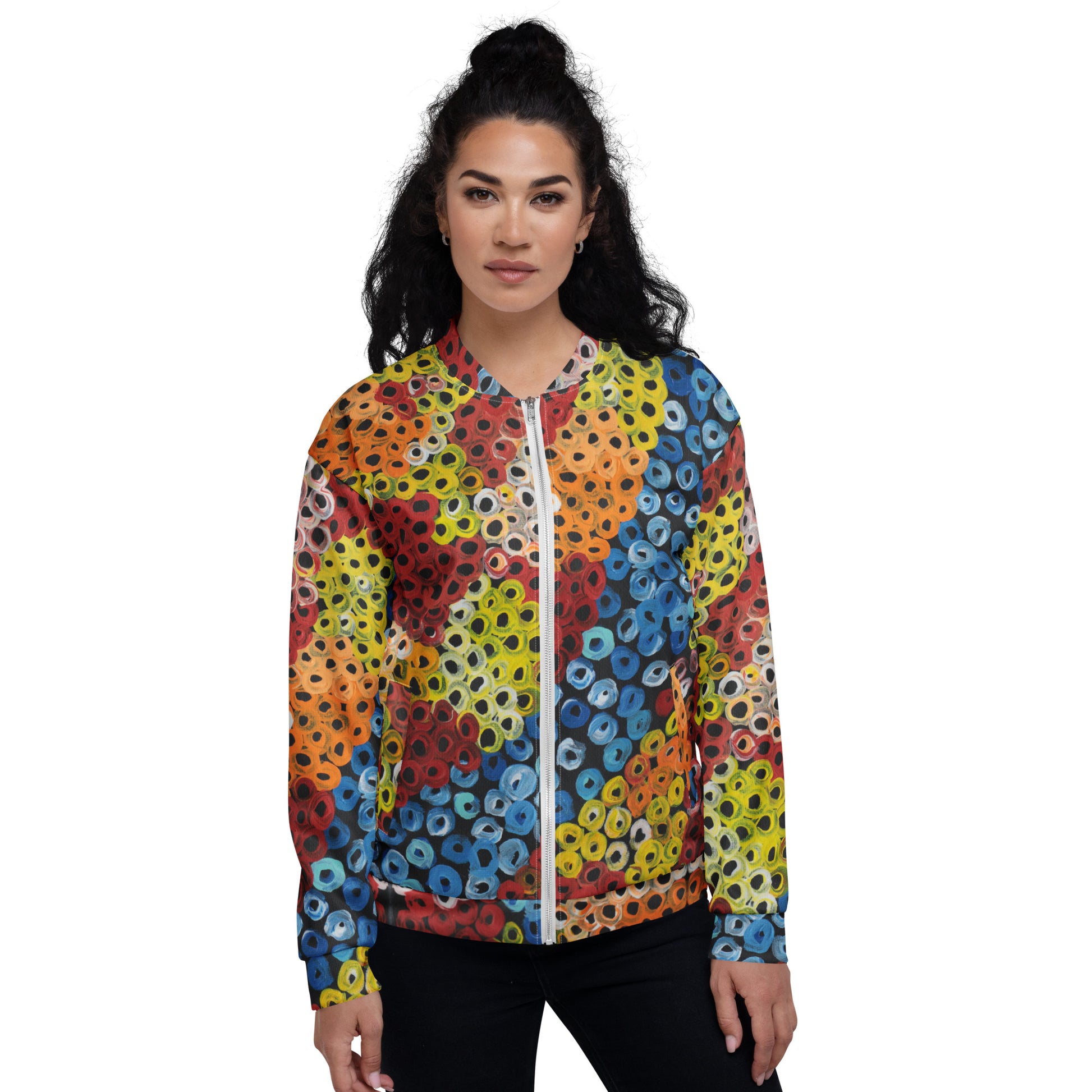 All-Over Print Bomber Jacket