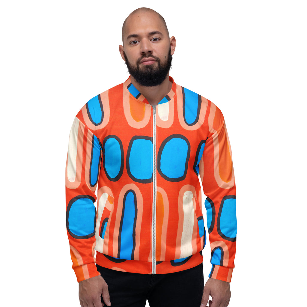 All-Over Print Bomber Jacket