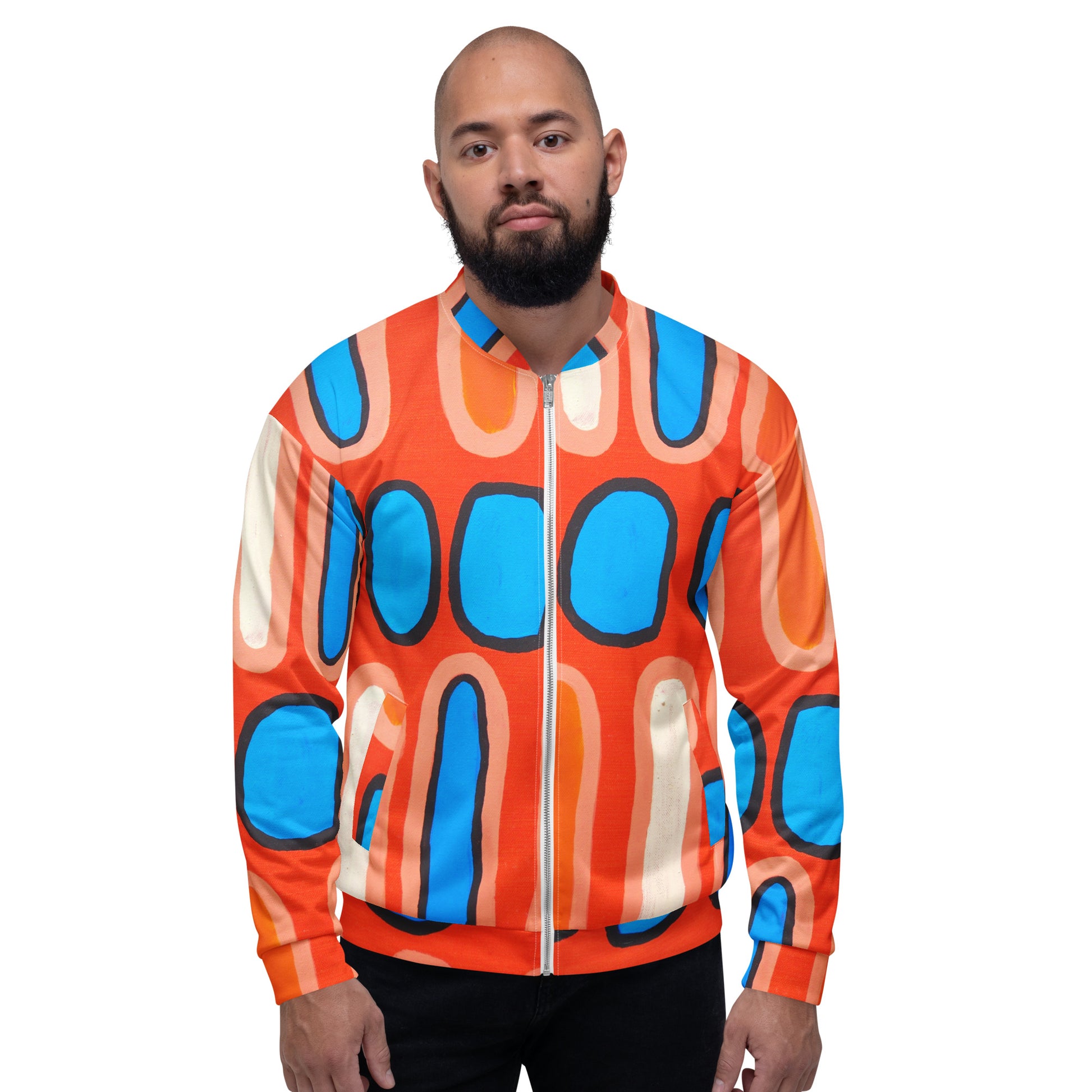 All-Over Print Bomber Jacket