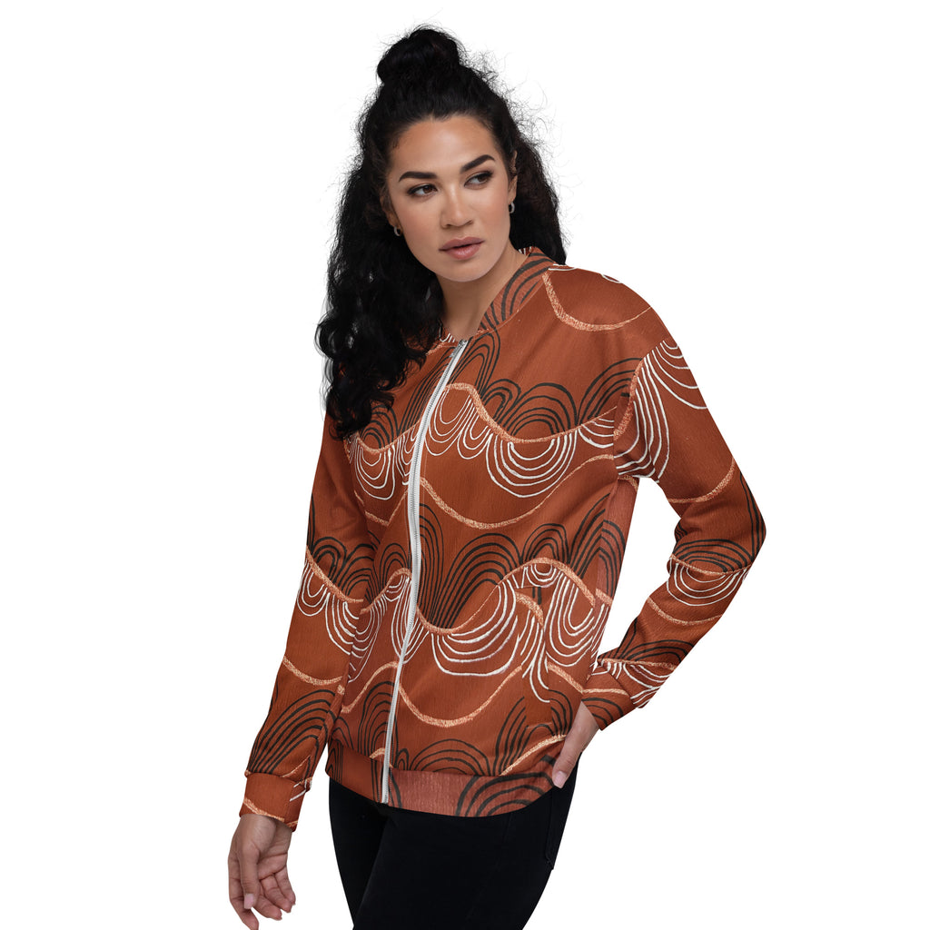 Unisex Bomber Jacket - Artwork 7