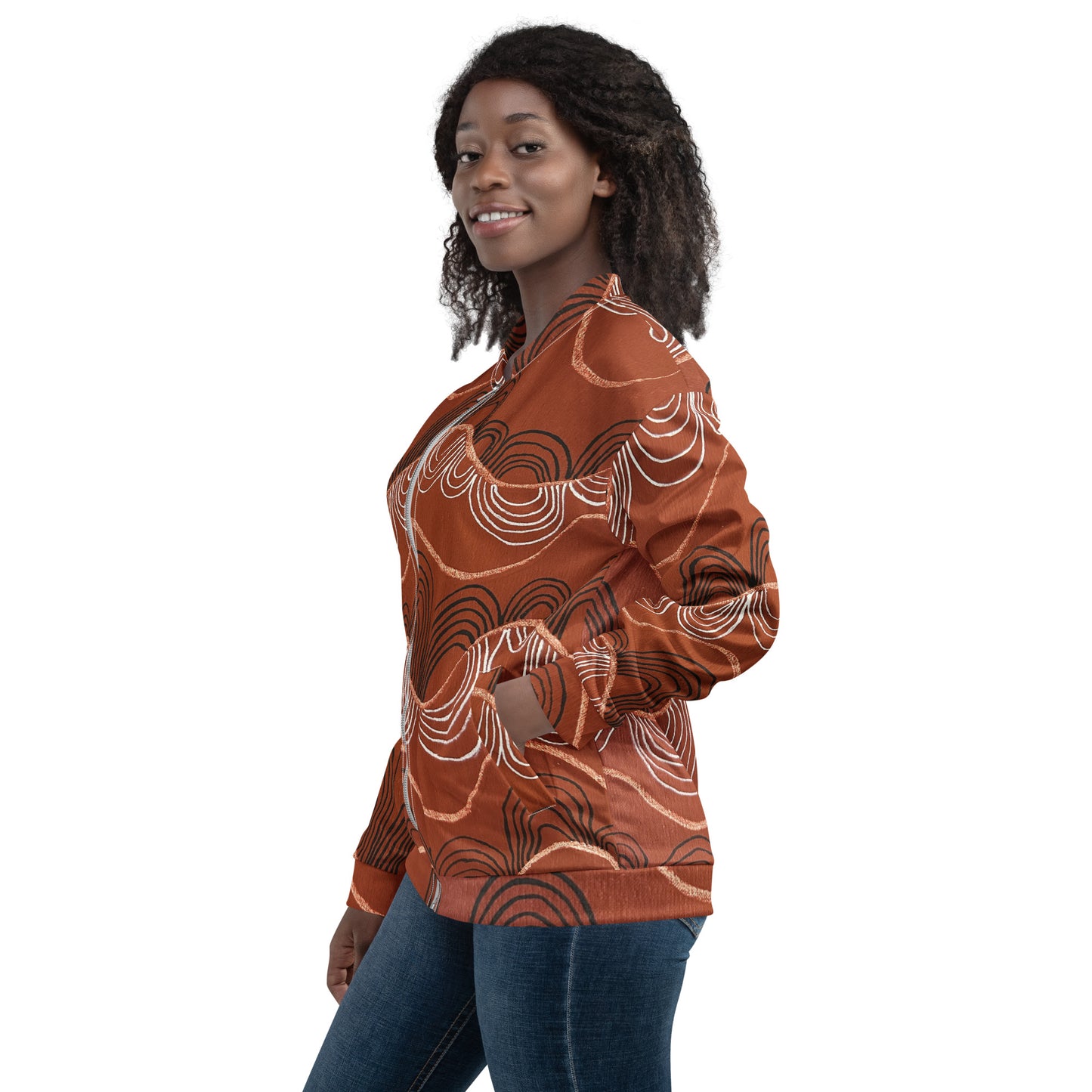 Unisex Bomber Jacket - Artwork 7