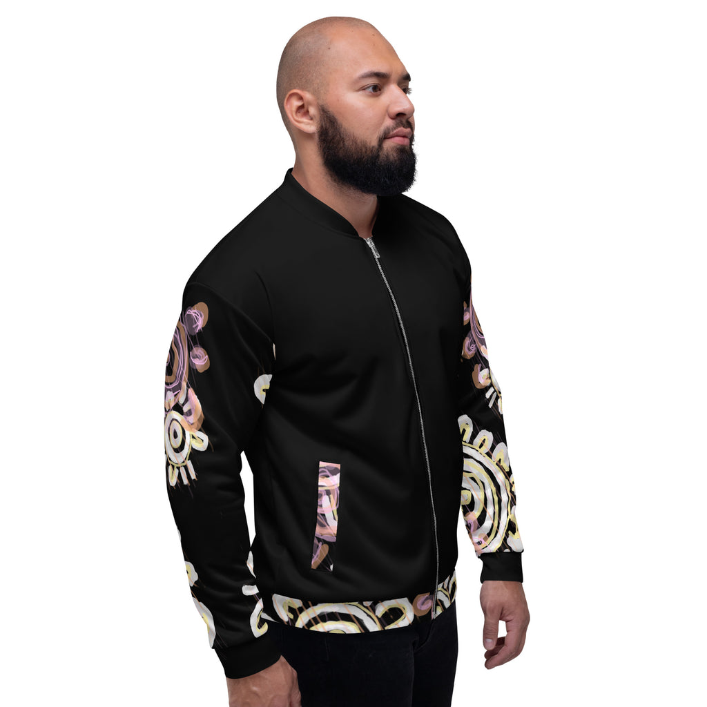 Unisex Bomber Jacket - Mother & Daughter x Black