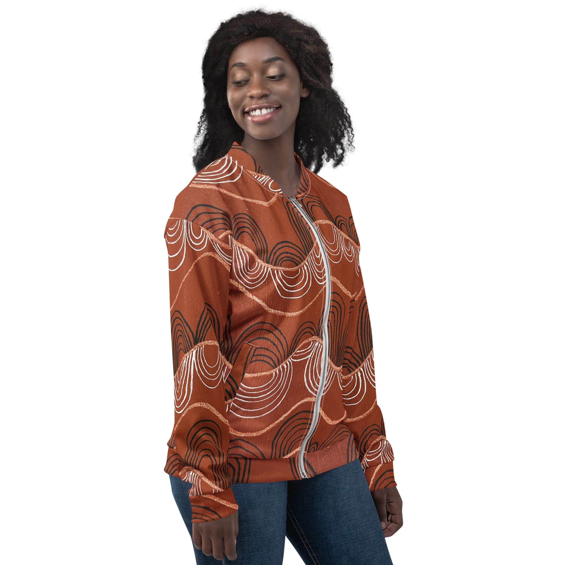 Unisex Bomber Jacket - Artwork 7