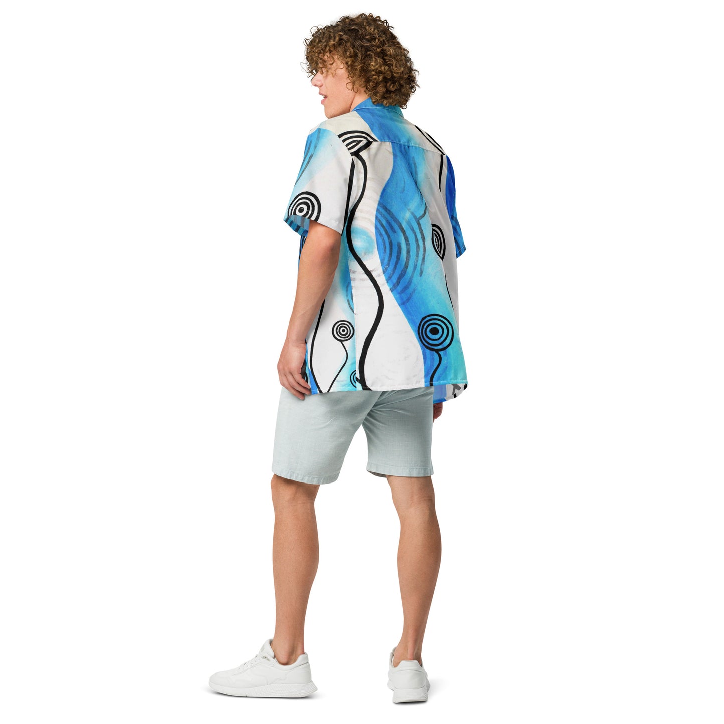 Unisex Button Up Shirt - Ocean