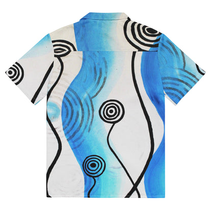 Unisex Button Up Shirt - Ocean