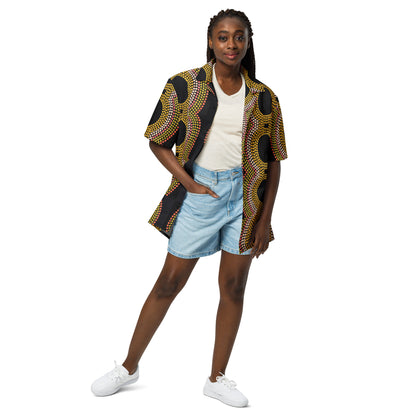 Unisex Button Up Shirt - Artwork 14