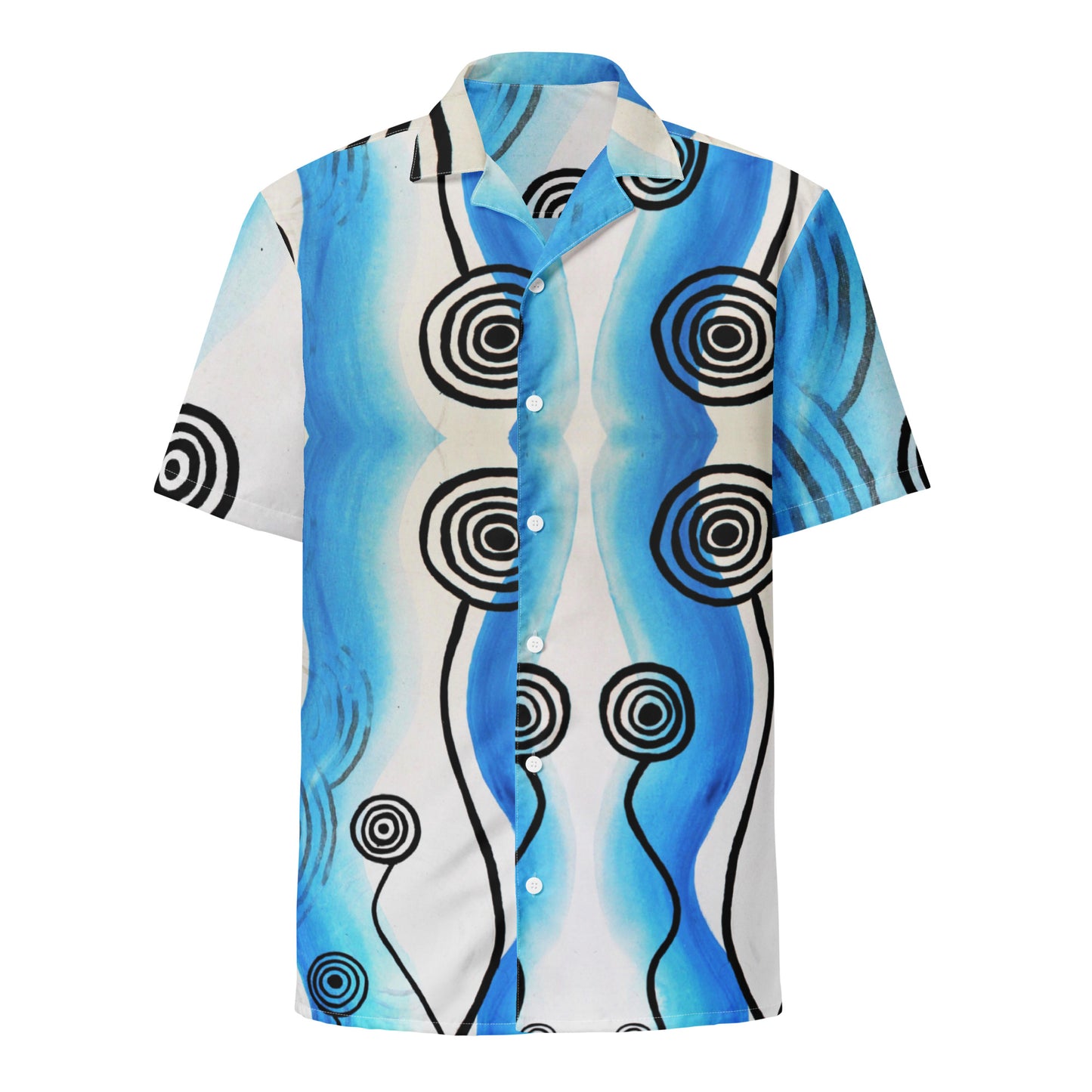 Unisex Button Up Shirt - Ocean