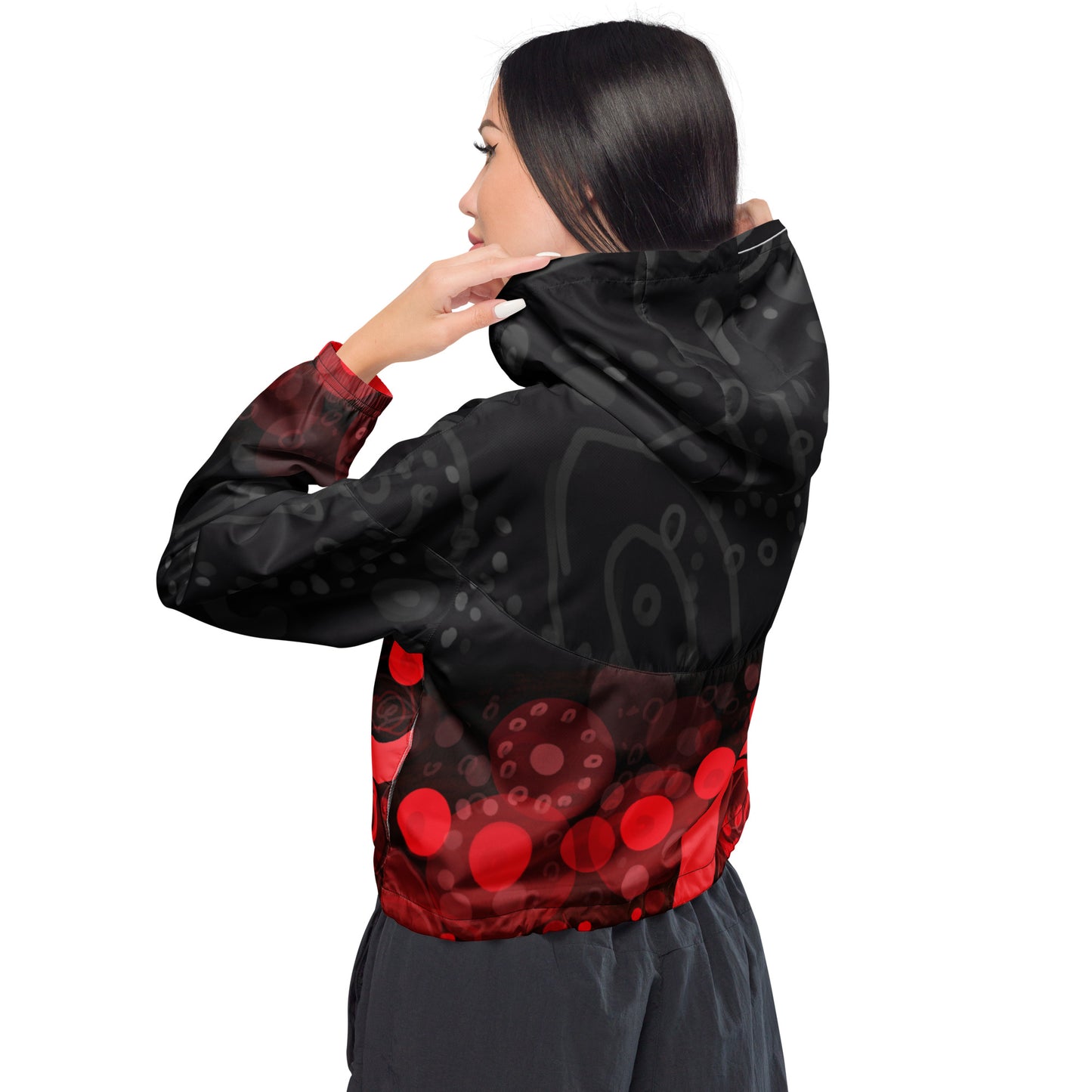 Women’s cropped windbreaker