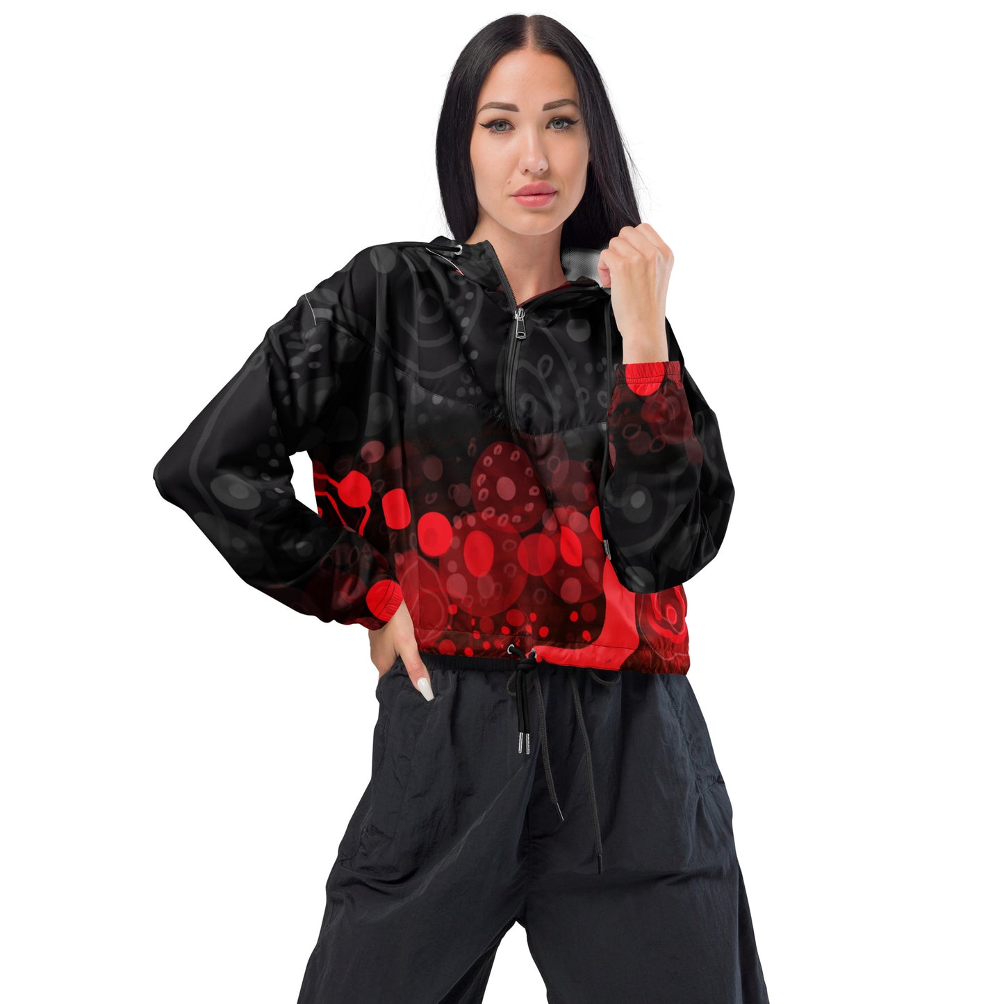 Women’s cropped windbreaker