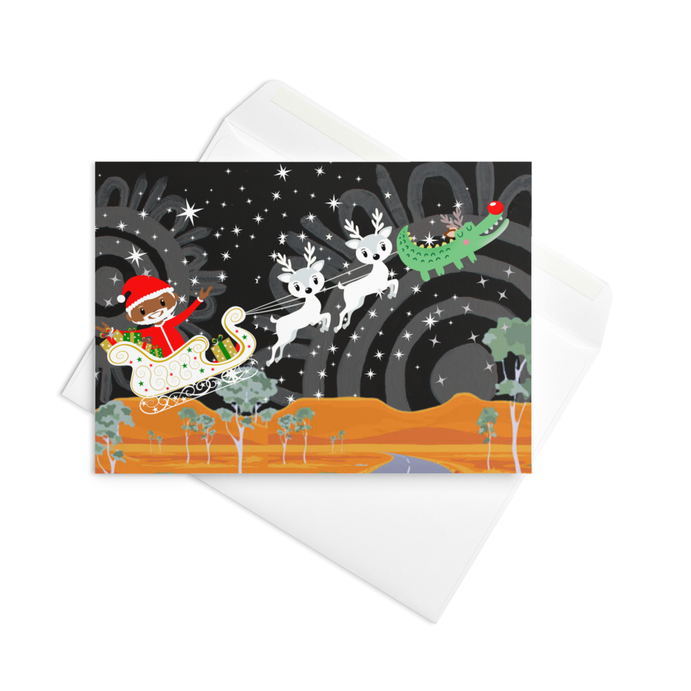 Merry Crocmas Christmas Card